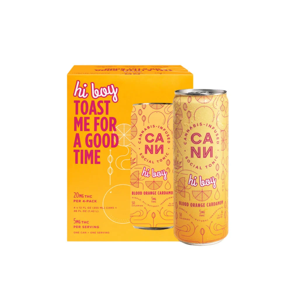 Cann Hi Boy Blood Orange Card 5MG 4PK