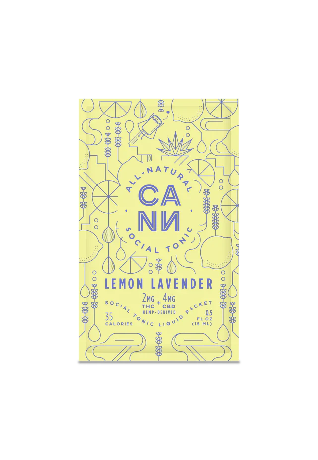 Cann Roadie Lemon Lavender THC 2MG