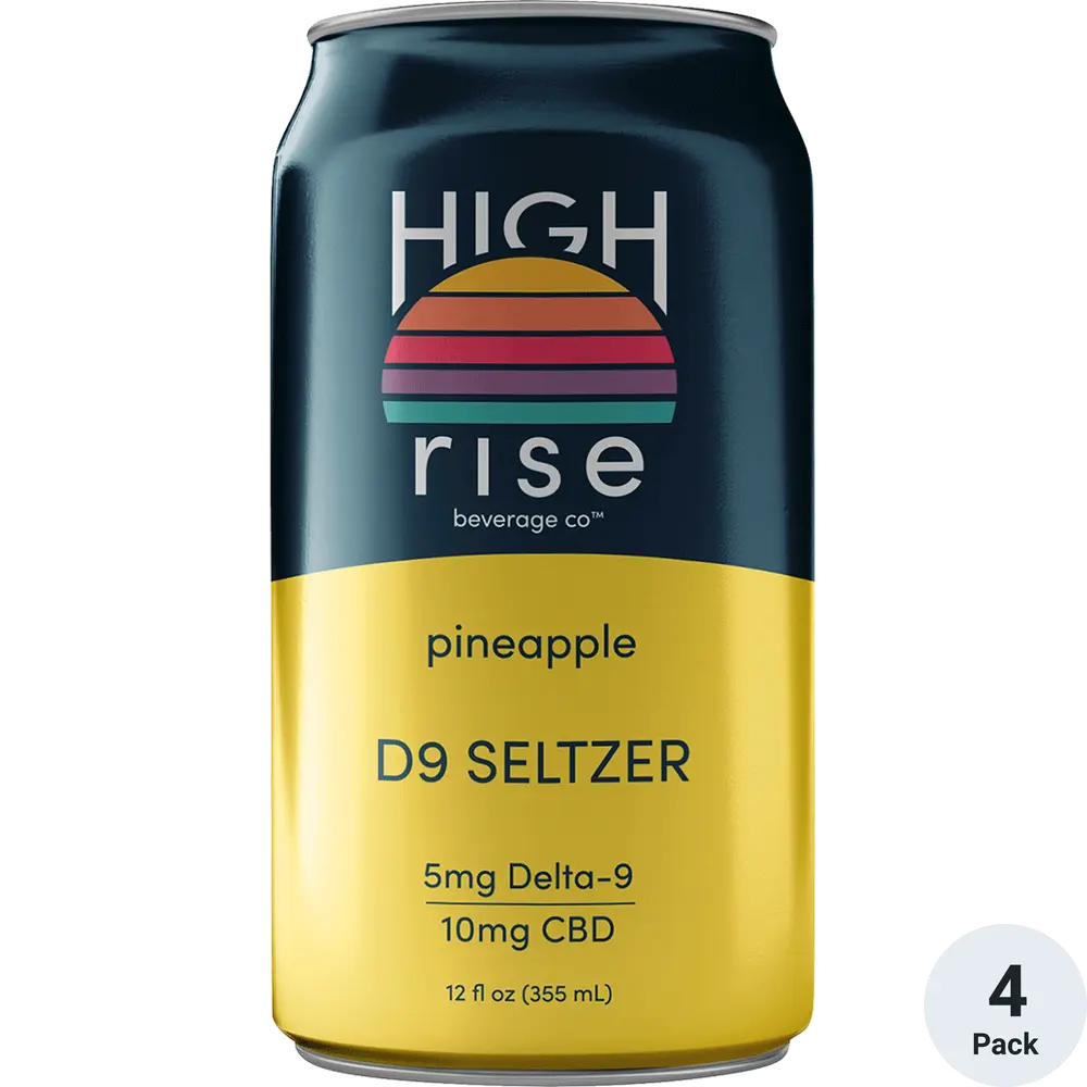 High Rise Pineapple 5MG THC 4Pk