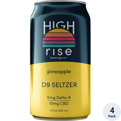 High Rise Pineapple 5MG THC 4Pk