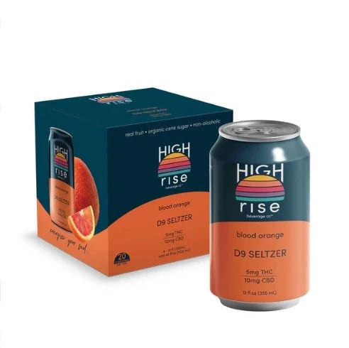 High Rise Blood Orange 5MG THC 4PK