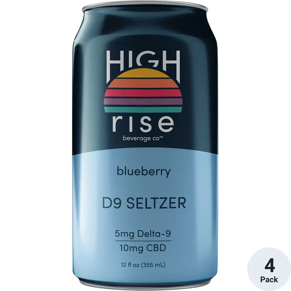 High Rise Blueberry 5MG THC 4Pk