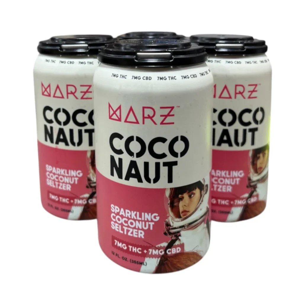 Marz Coco Naut Seltzer 7MG THC 4Pk