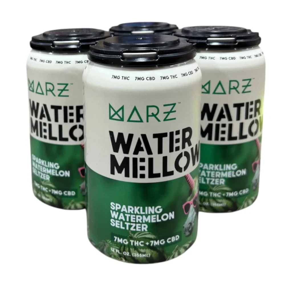 Marz Water Mellow Seltzer 7MG THC 4Pk