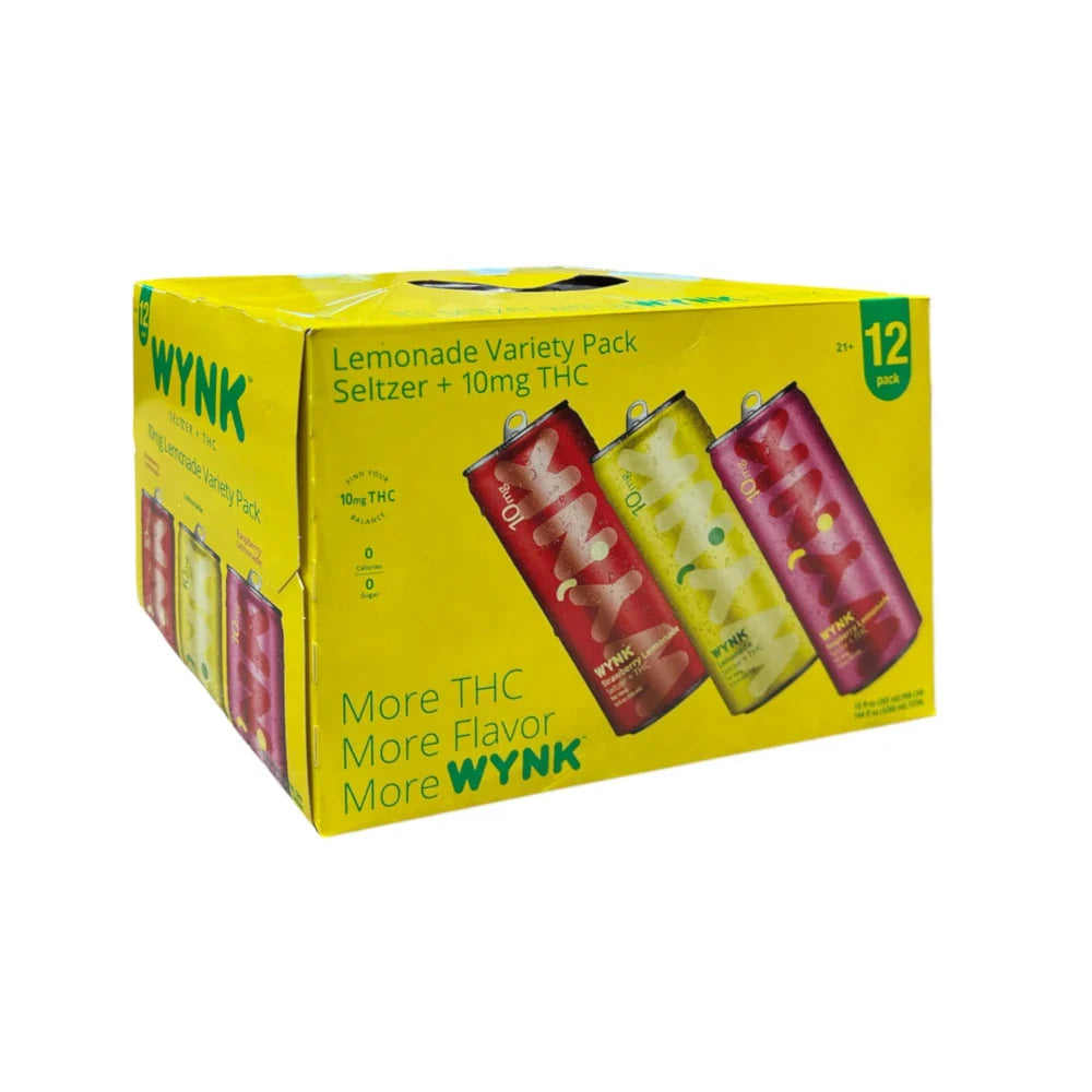 Wynk Lemonade Variety 10MG THC 12Pk