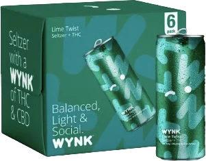 Wynk Lime Twist 5MG THC 6Pk